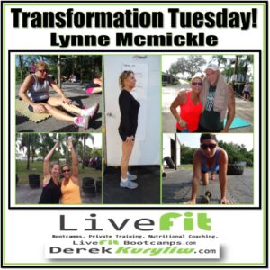 Lynne Transformation Tuesday New Port Richey Bootcamps