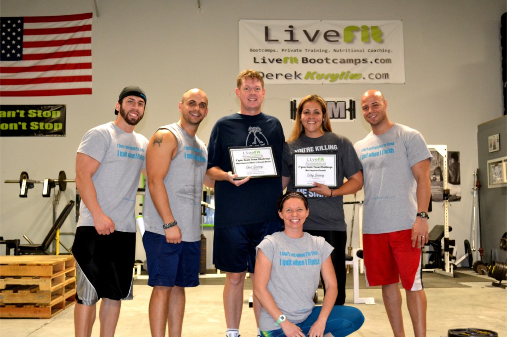 Overall weight loss challenge winners