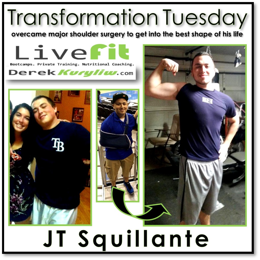 JT new port richey live fit boot camp success transformation