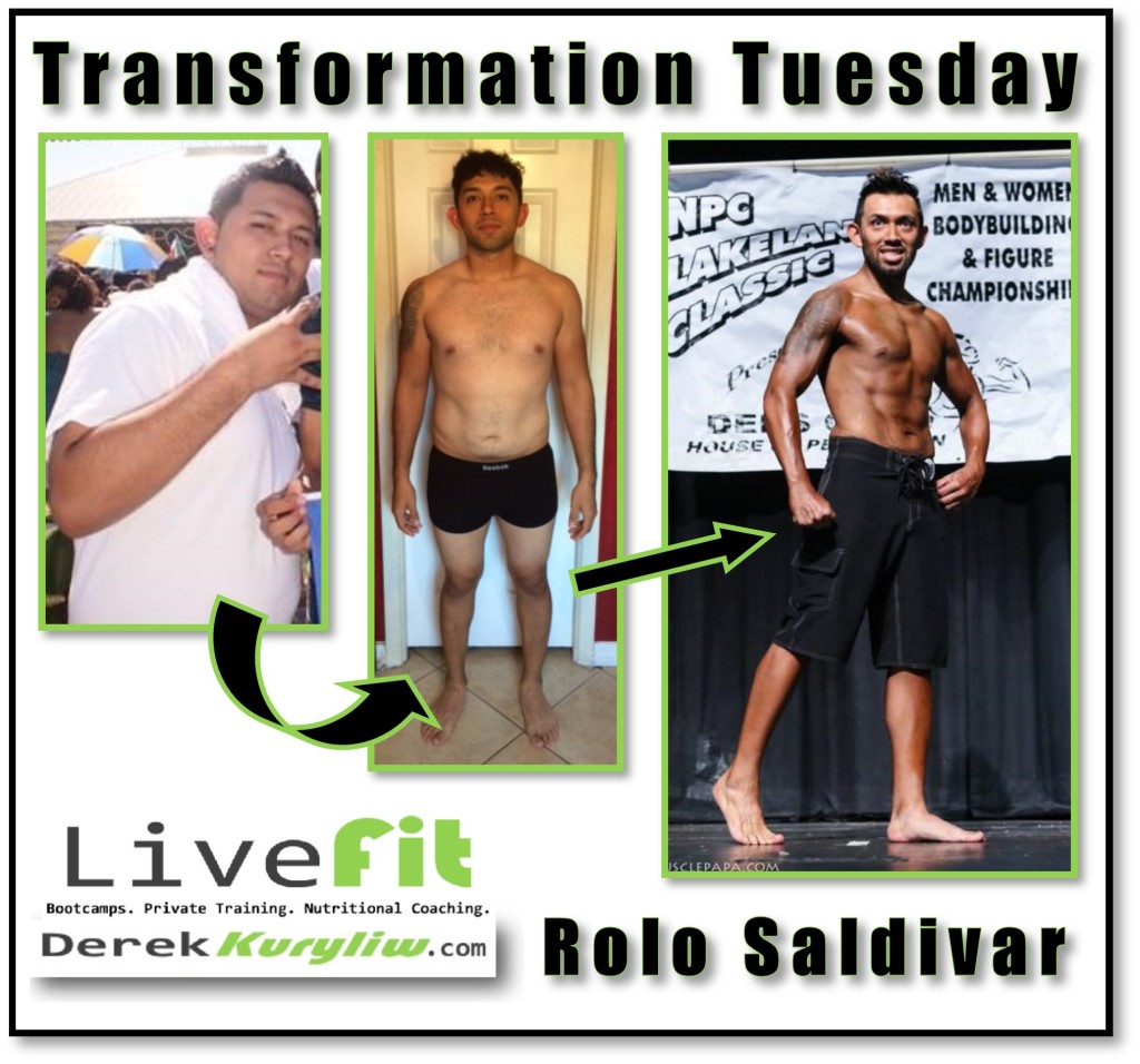 Rolo transformation tuesday success fitness story