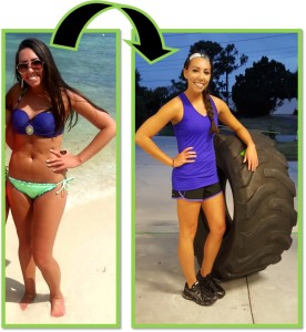 Liana lose fat build muscle strength