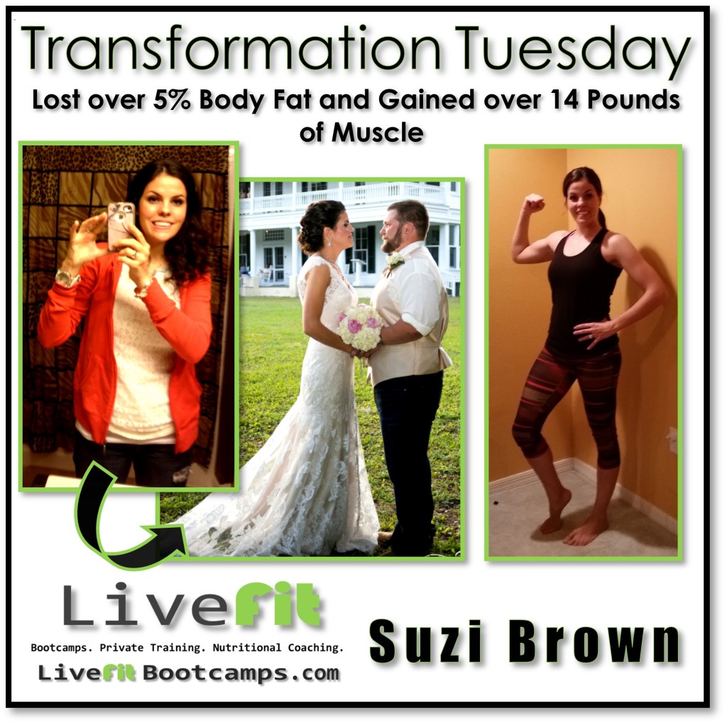 Suzi transformation boot camp success