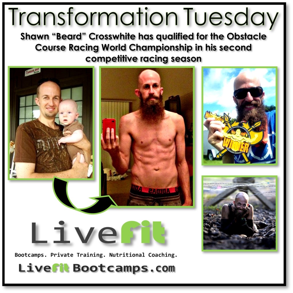 Shawn OCR world championship live fit boot camp training