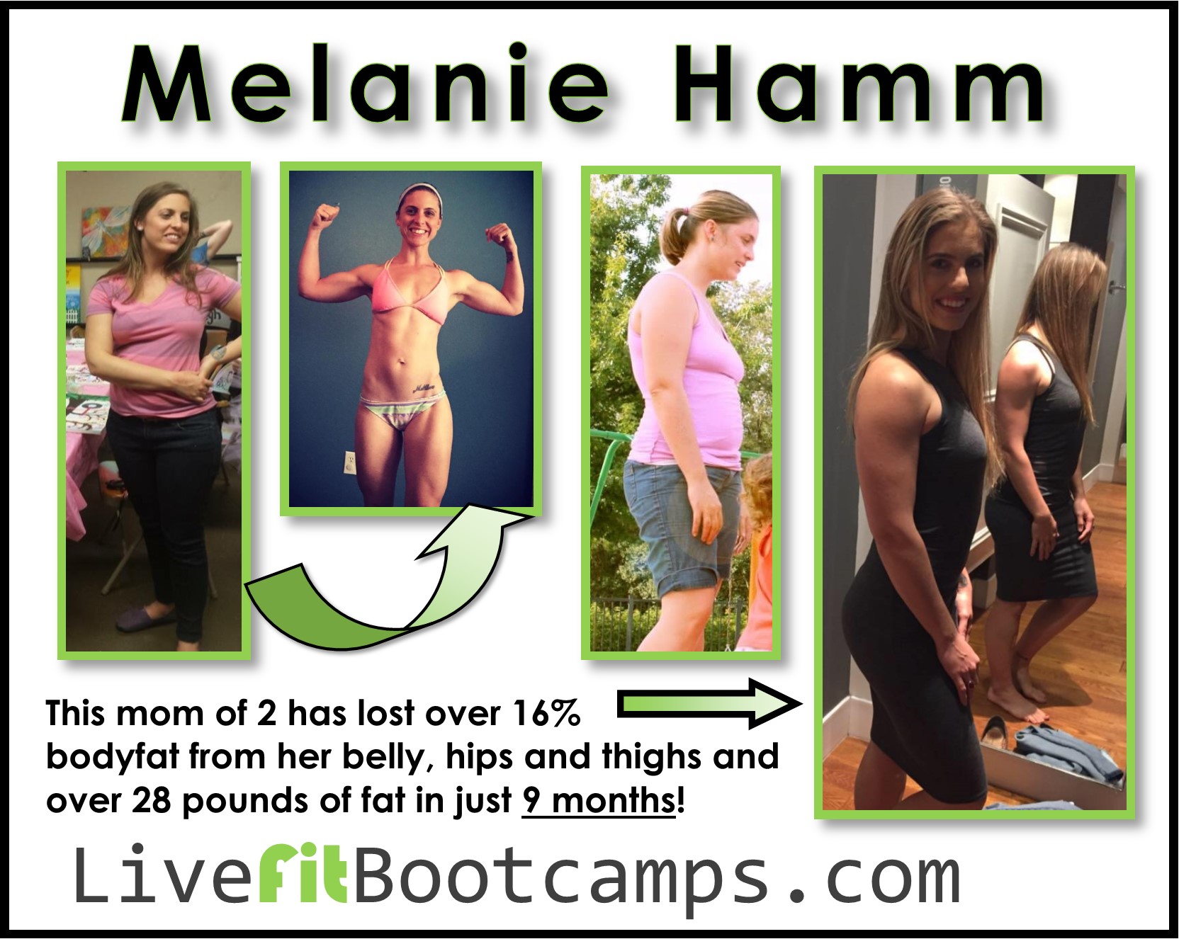 This mom goes HAMM! (lost 28 pounds and 16% body fat)