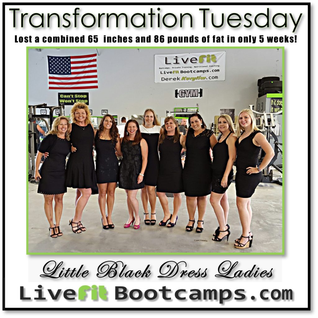 Little Black Dress transformation weight loss coaching
