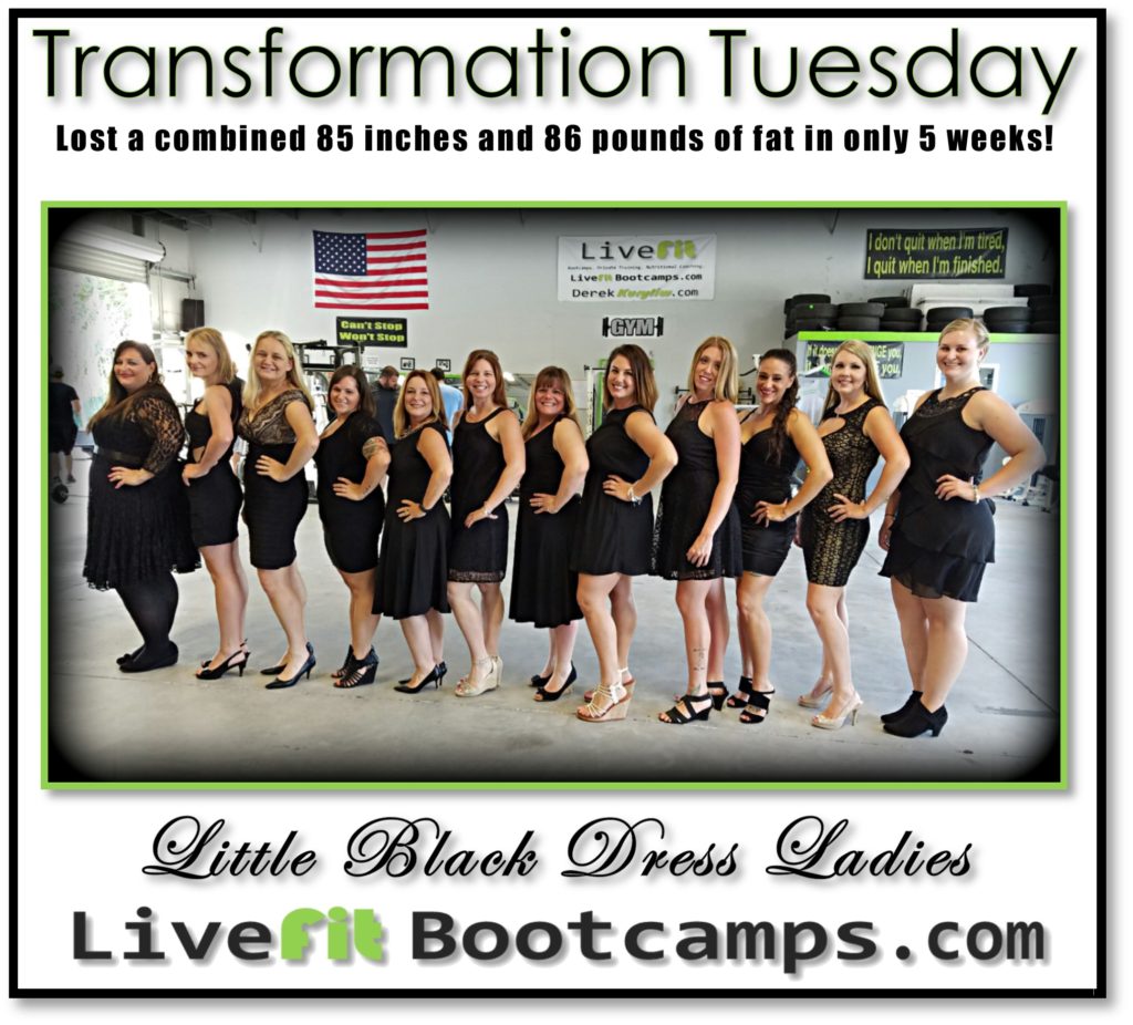 Little Black Dress transformation coaching ladies