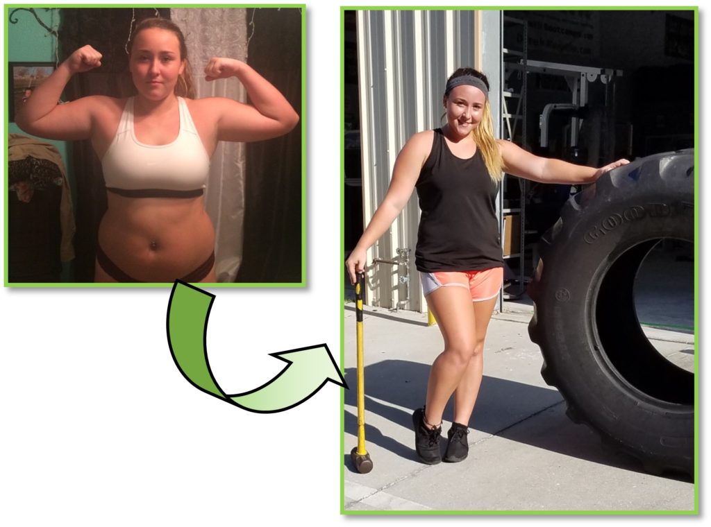 Taylor transformation Tuesday success boot camp Live Fit