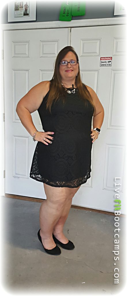 little black dress hope lost 50 pounds of fat
