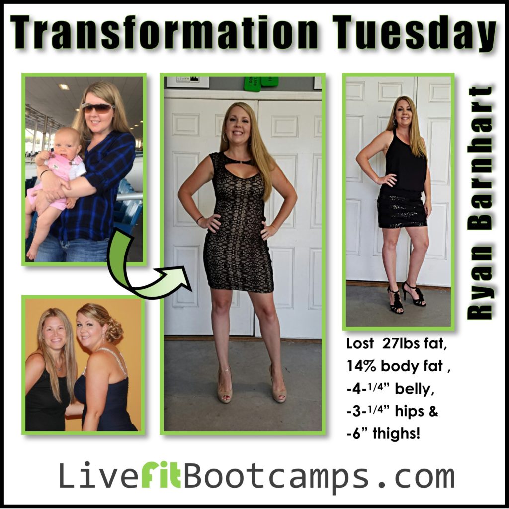 Ryan transformation tuesday boot camp mom fitness