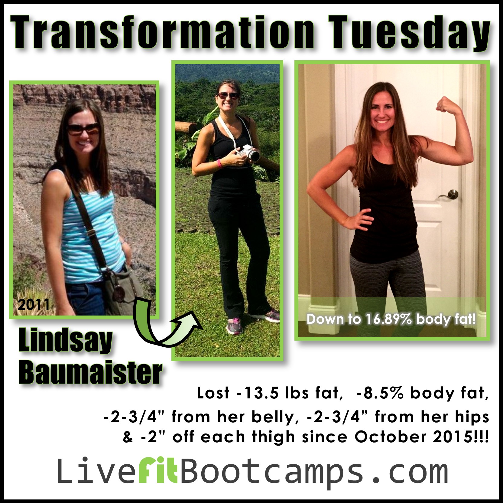 Get off your BUTT and DO IT! (Lindsay’s transformation)