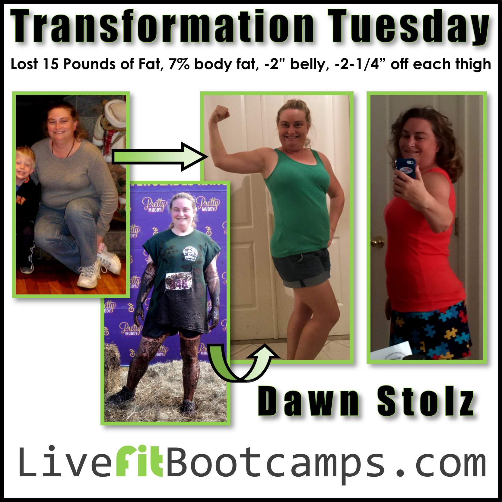 Dawn’s Transformation Tuesday Journey
