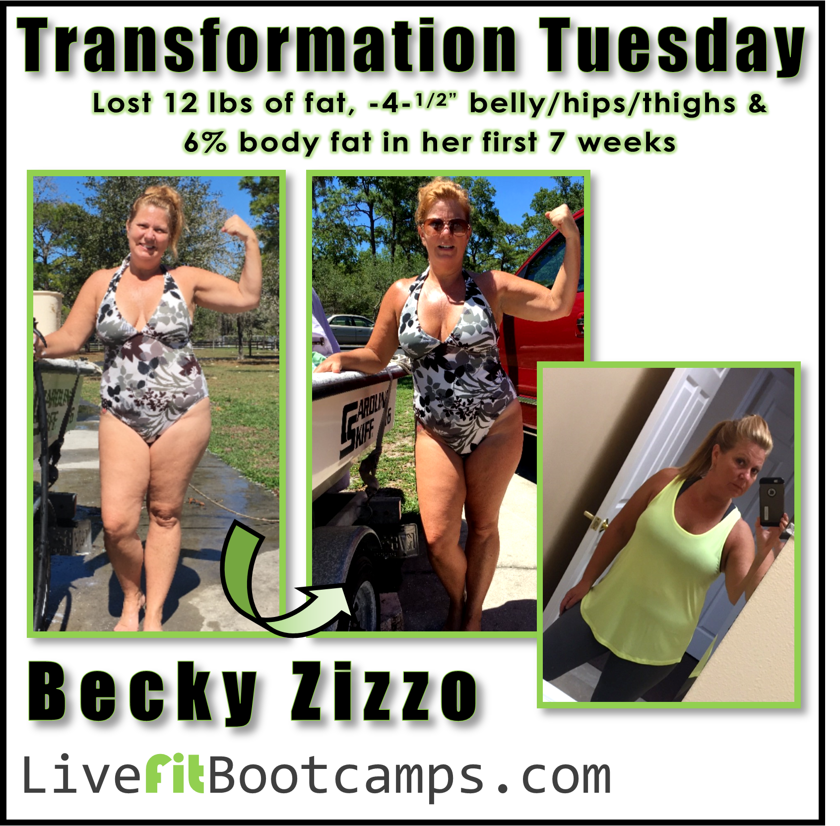 50, Unfit and AFRAID! (Becky’s Transformation)