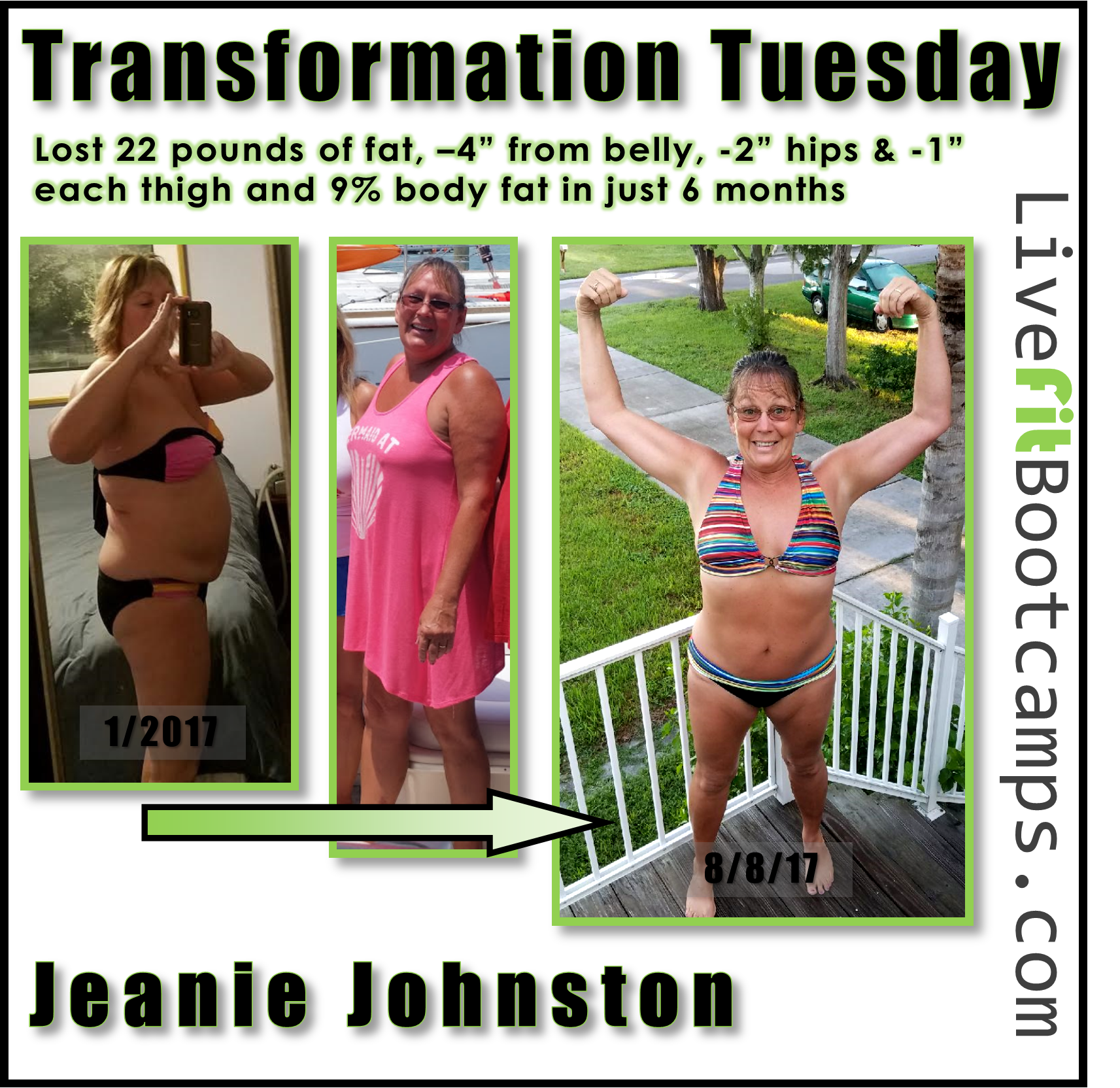 Jeanie’s 20 Pound Transformation