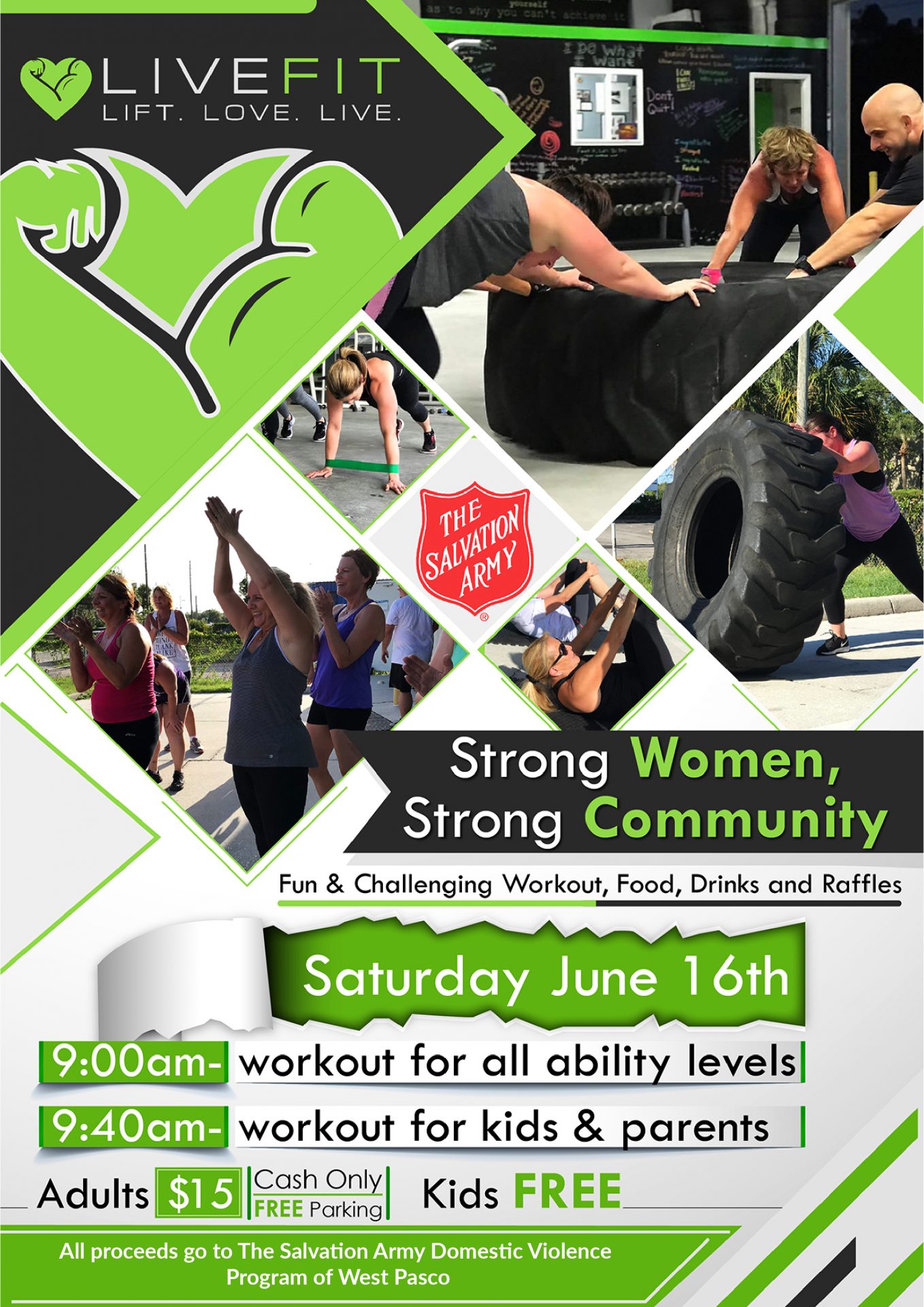 Strong Women, Strong Community (domestic violence fundraiser)